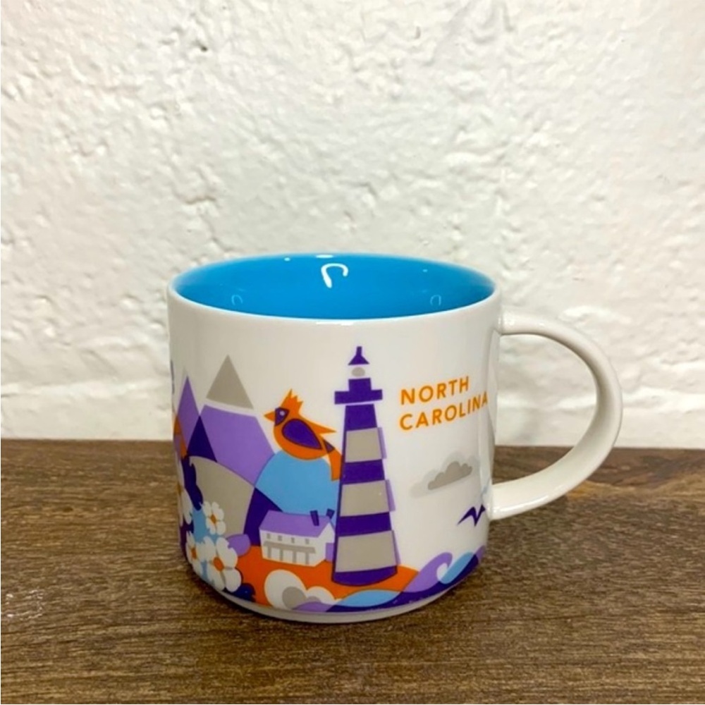 Starbucks North Carolina You Are Here Collection Ceramic Coffee Mug